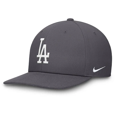 Casquette Snapback Nike Los Angeles Dodgers Pro Performance grise pour homme