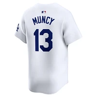 Maillot de joueur Nike Max Muncy pour hommes, blanc, Los Angeles Dodgers Home Limited Player