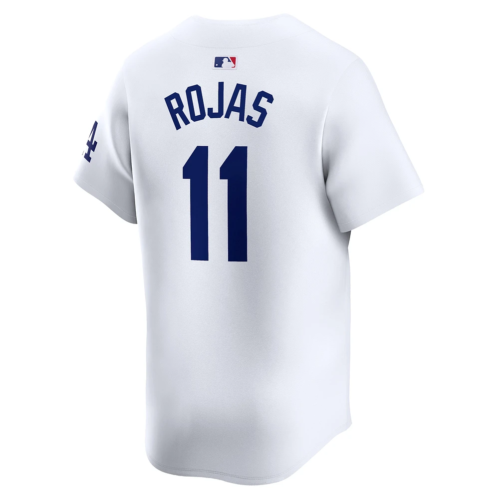 Maillot de joueur Nike Miguel Rojas pour hommes, blanc, Los Angeles Dodgers Home Limited Player