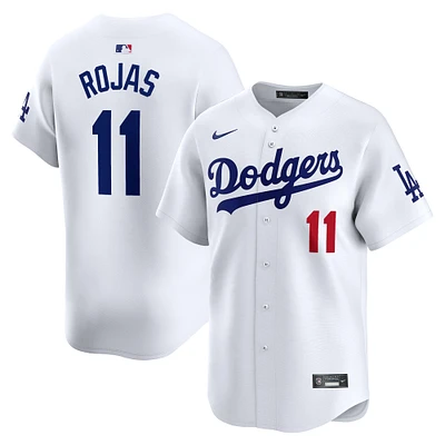 Maillot de joueur Nike Miguel Rojas pour hommes, blanc, Los Angeles Dodgers Home Limited Player