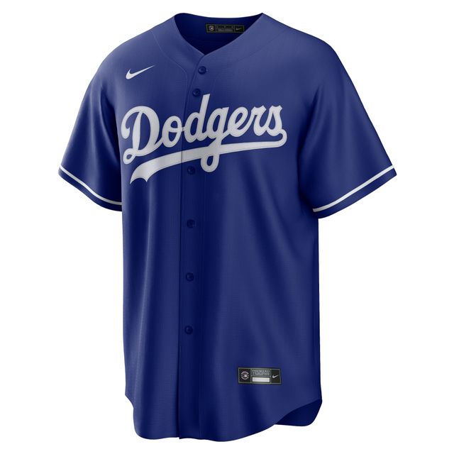 Maillot réplique alternatif du nom joueur Nike Mookie Betts Royal Los Angeles Dodgers pour homme