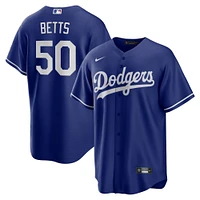 Maillot de joueur alternatif réplique grand et Nike Mookie Betts Royal Los Angeles Dodgers pour homme