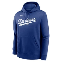 Men's Nike Mookie Betts Royal Los Angeles Dodgers Player Name & Number Club Pullover Hoodie
