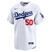 Men's Nike Mookie Betts White Los Angeles Dodgers Home Limited Player Jersey