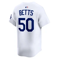 Men's Nike Mookie Betts White Los Angeles Dodgers Home Limited Player Jersey