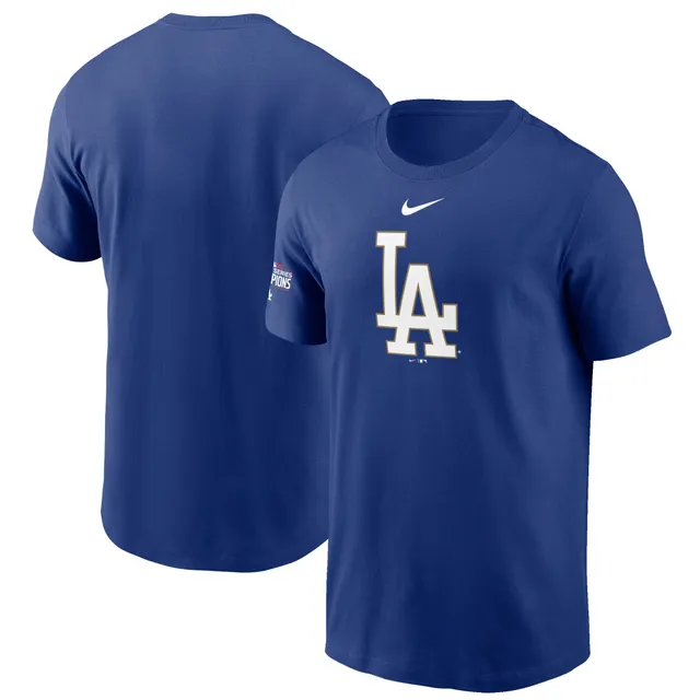 Men's Nike Cody Bellinger Royal Los Angeles Dodgers 2021 Gold Program Name  & Number T-Shirt