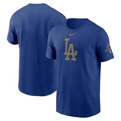 Men's Nike  Royal Los Angeles Dodgers 2025 Gold Collection T-Shirt