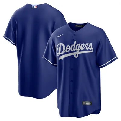 Lids Los Angeles Dodgers Nike Road Replica Custom Jersey - Gray