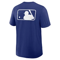 Men's Nike Royal Los Angeles Dodgers Authentic Collection Early Work Tri-Blend Performance T-Shirt