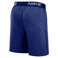 Short en tricot Nike Royal Los Angeles Dodgers Authentic Collection Performance pour homme