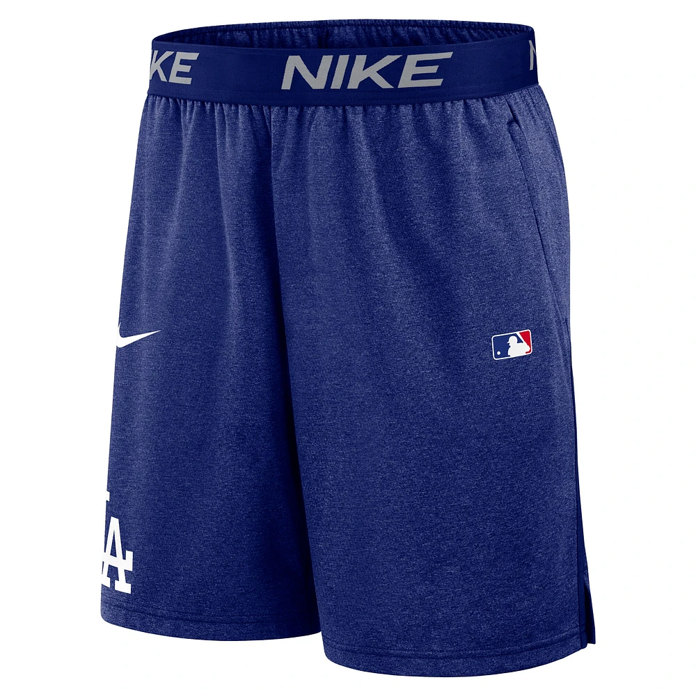 Short en tricot Nike Royal Los Angeles Dodgers Authentic Collection Performance pour homme