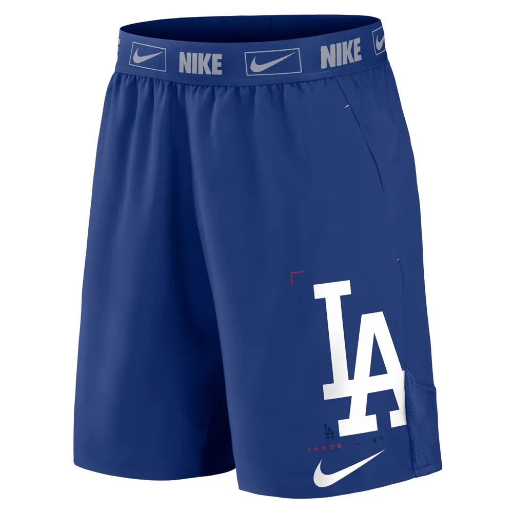 Men's Nike Royal Los Angeles Dodgers Bold Express Performance Shorts