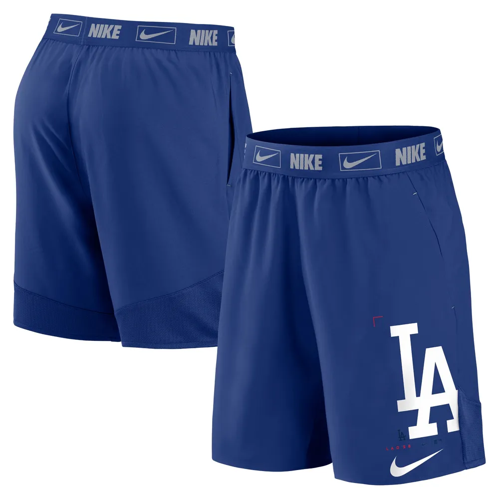 Nike Royal Los Angeles Dodgers Bold Express pour homme - Short de performance