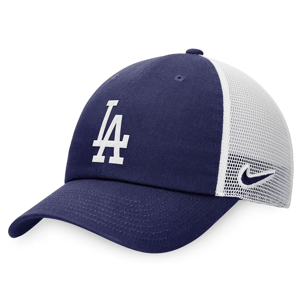 Casquette ajustable Nike Royal Los Angeles Dodgers Club Trucker pour homme