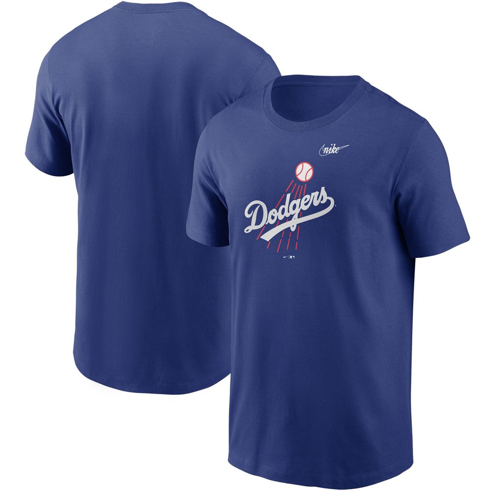 Men's Los Angeles Dodgers Nike Royal Alternate Logo Long Sleeve T-Shirt