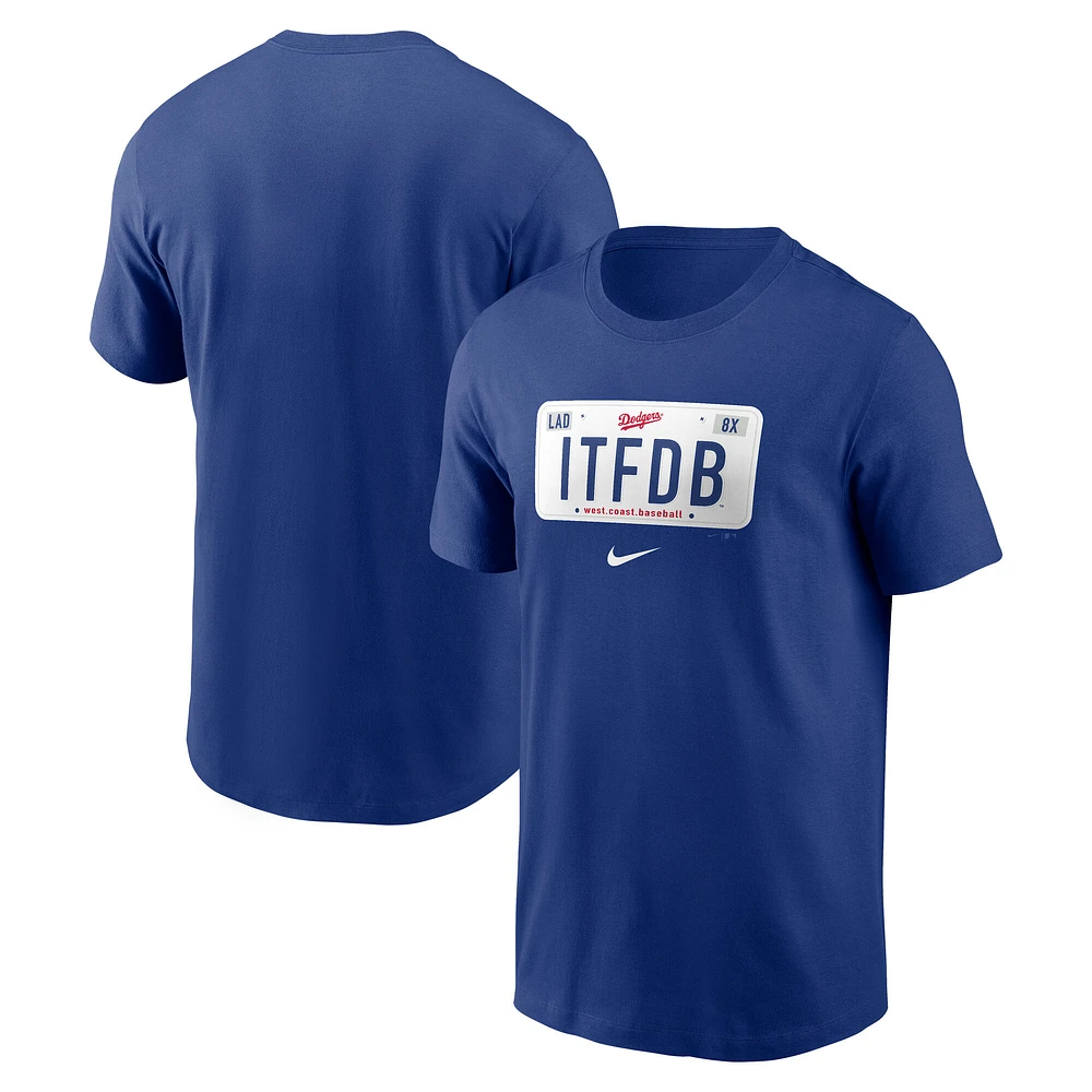 Men's Nike Royal Los Angeles Dodgers Local Hometown T-Shirt