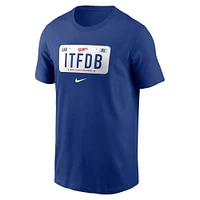 Men's Nike Royal Los Angeles Dodgers Local Hometown T-Shirt