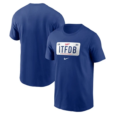Men's Nike Royal Los Angeles Dodgers Local Hometown T-Shirt