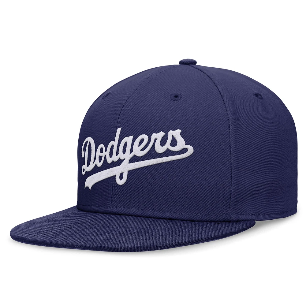 Casquette Nike Royal Los Angeles Dodgers Performance pour homme