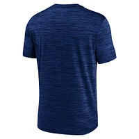 T-shirt Nike Royal Los Angeles Dodgers Velocity Performance pour homme