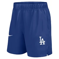 Short tissé Victory Performance Nike Royal Los Angeles Dodgers pour homme