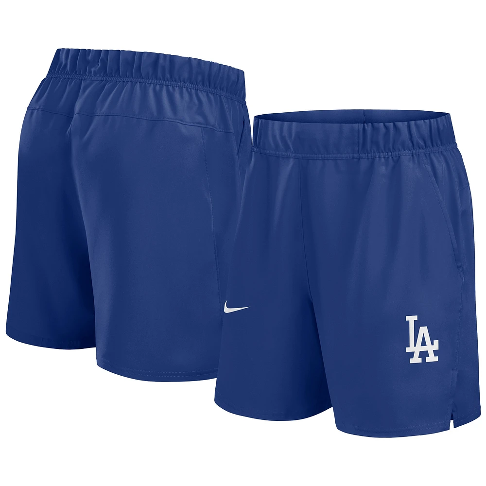 Men's Nike Royal Los Angeles Dodgers Woven Victory Performance Shorts