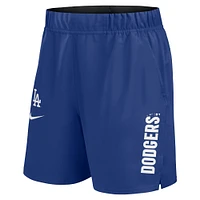 Short tissé Nike Royal Los Angeles Dodgers Victory Performance pour homme