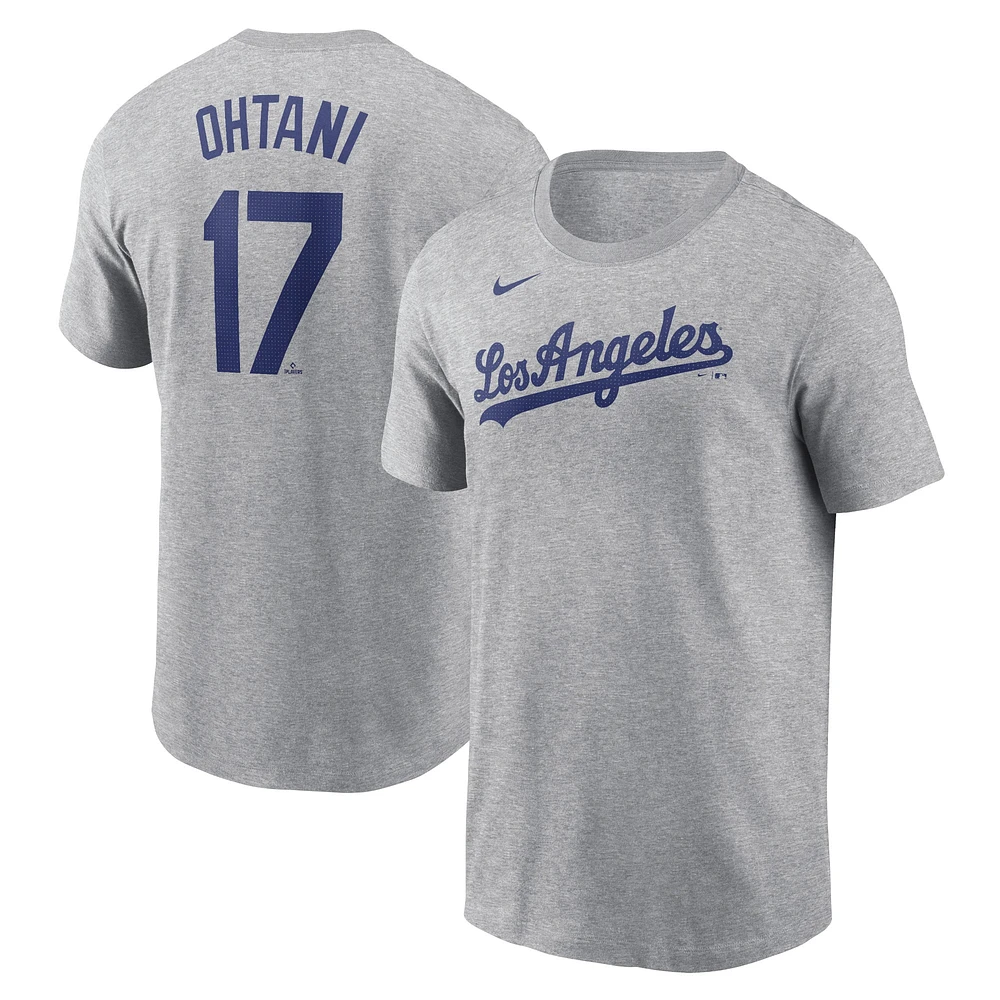 Men's Nike Shohei Ohtani Los Angeles Dodgers 2024 Fuse Name & Number T-Shirt