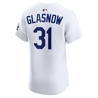 Men's Nike Tyler Glasnow White Los Angeles Dodgers Home Elite Jersey