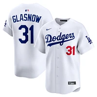 Maillot de joueur Nike Tyler Glasnow blanc Los Angeles Dodgers Home Limited pour homme