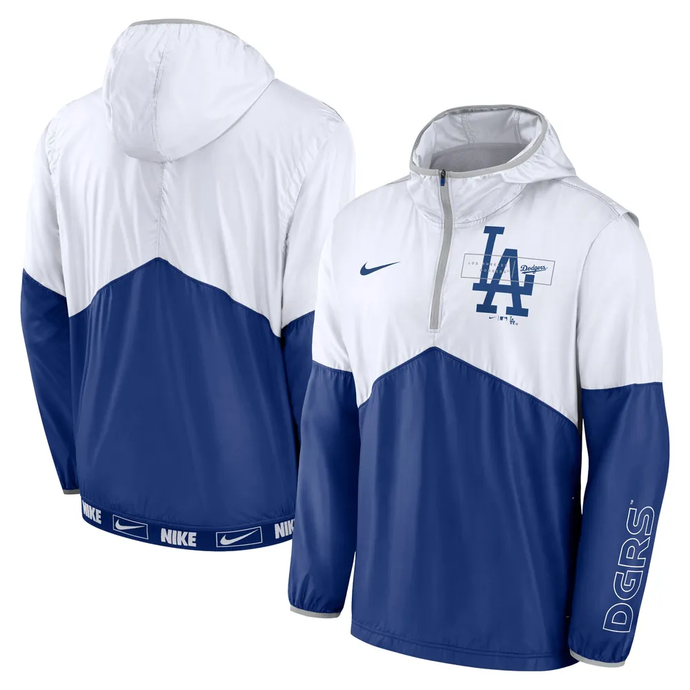 Lids Los Angeles Dodgers Nike Overview Hoodie Jacket - White/Royal Brazos Mall