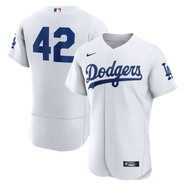 Mitchell & Ness Men's Jackie Robinson Gray Brooklyn Dodgers Cooperstown  Collection Legends T-shirt