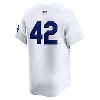 Maillot Nike blanc Los Angeles Dodgers 2024 Jackie Robinson Day Home Limited pour homme