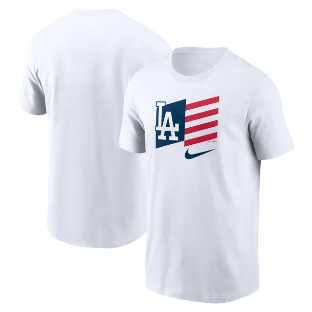 Lids Los Angeles Dodgers New Era Historical Championship T-Shirt - White