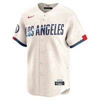 Maillot Nike City Connect Limited Los Angeles Dodgers blanc pour homme
