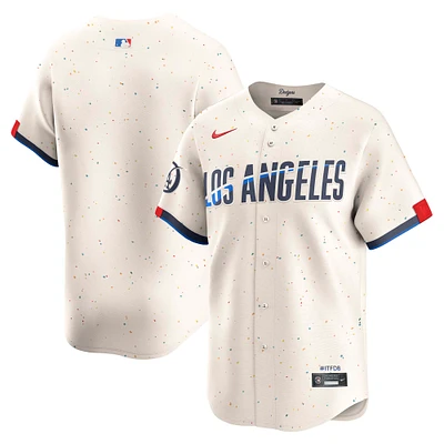 Maillot Nike City Connect Limited Los Angeles Dodgers blanc pour homme