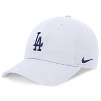 Casquette ajustable Nike Los Angeles Dodgers Club pour homme, blanche