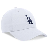 Casquette ajustable Nike Los Angeles Dodgers Club pour homme, blanche