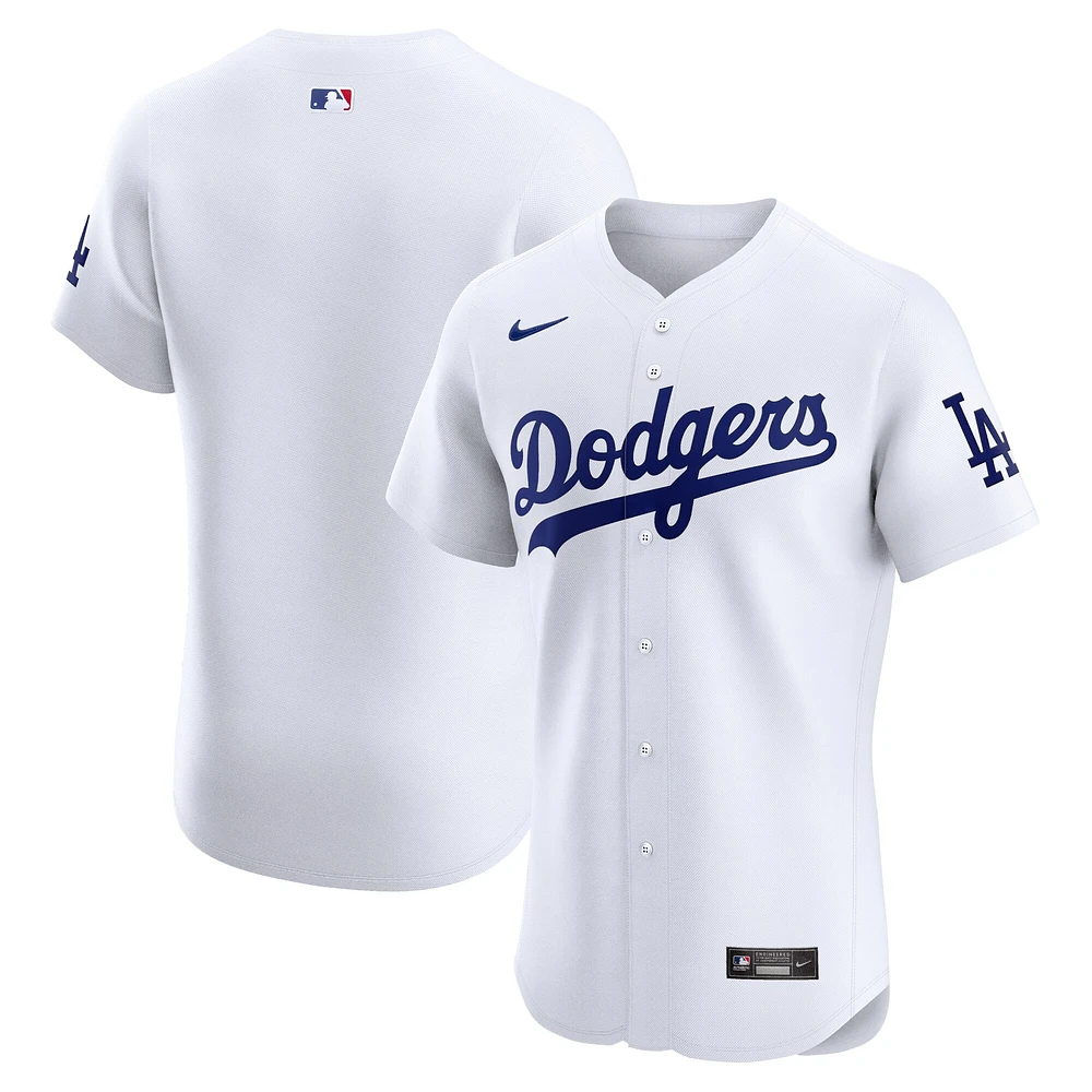 Men's Nike White Los Angeles Dodgers Home Elite Jersey