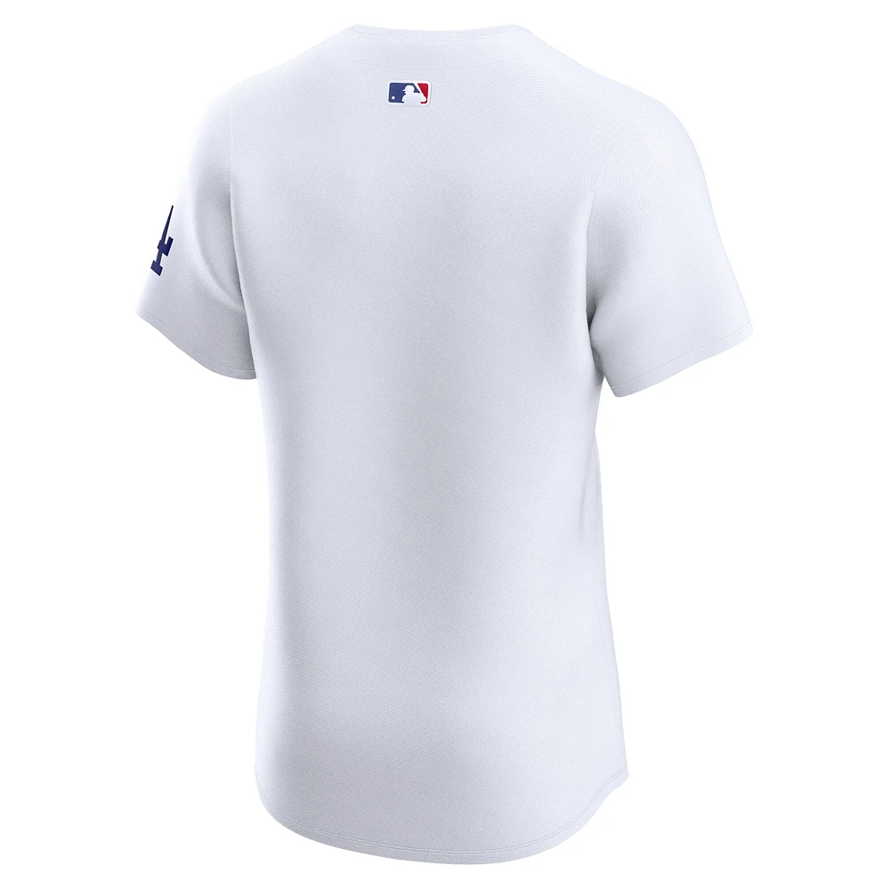 Men's Nike White Los Angeles Dodgers Home Elite Jersey