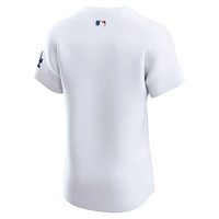Maillot Nike blanc domicile Elite des Los Angeles Dodgers pour homme
