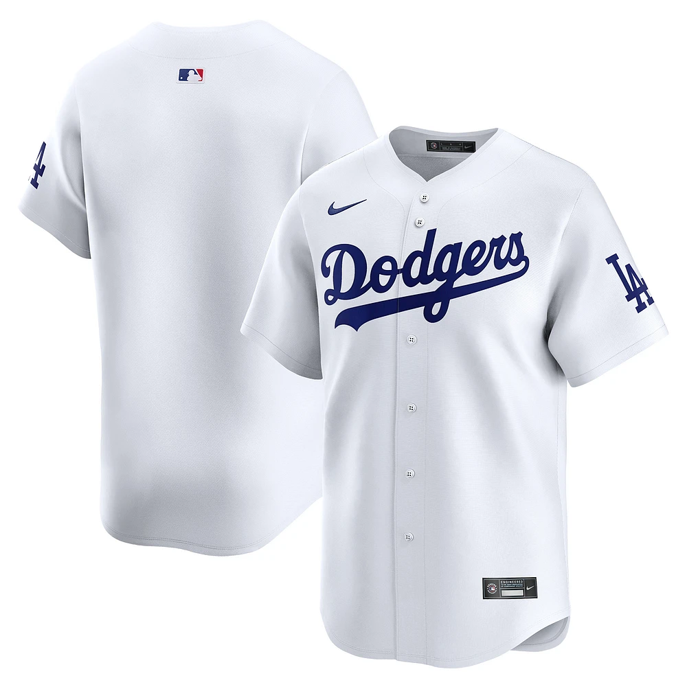 Men's Nike White Los Angeles Dodgers Home Limited Jersey