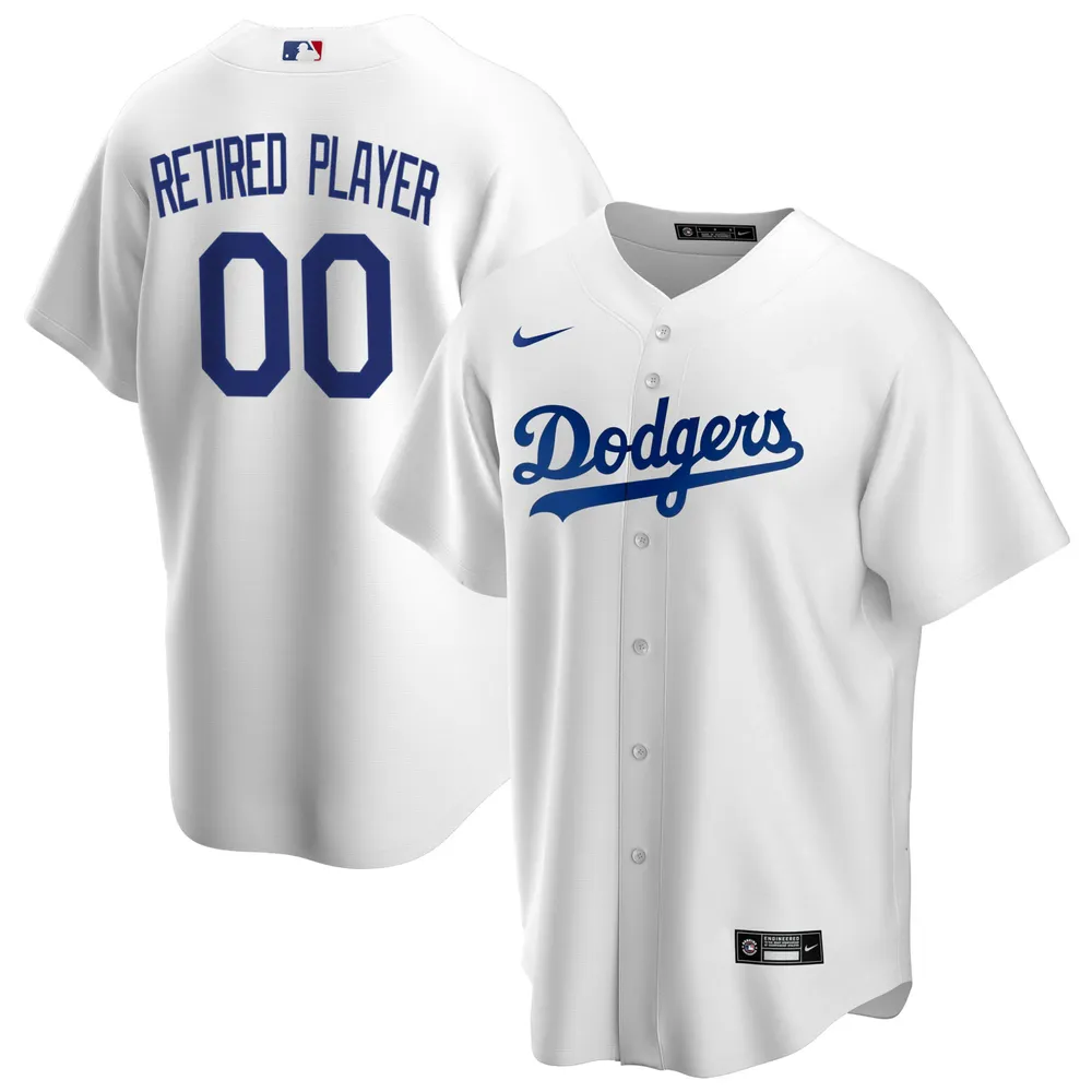 Lids Los Angeles Dodgers Nike Home Pick-A-Player Retired Roster Replica  Jersey - White