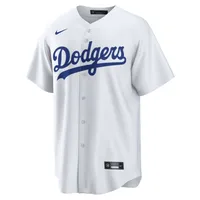 Maillot d'équipe Nike Los Angeles Dodgers Home Replica pour homme - Blanc