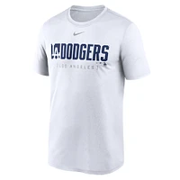 Men's Nike White Los Angeles Dodgers Knockout Legend Performance T-Shirt