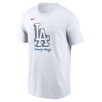 Men's Nike White Los Angeles Dodgers Local Hometown T-Shirt