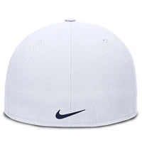 Casquette ajustée Nike True Performance pour homme des Los Angeles Dodgers blanche