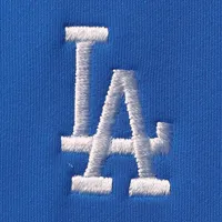 Men's Peter Millar Royal Los Angeles Dodgers Perth Solid Stretch Quarter-Zip Top