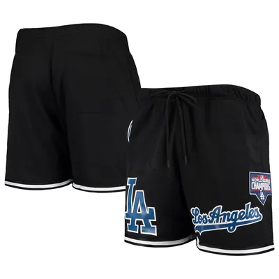 Los Angeles Dodgers Pro Standard 2020 World Series Mesh Shorts - Black