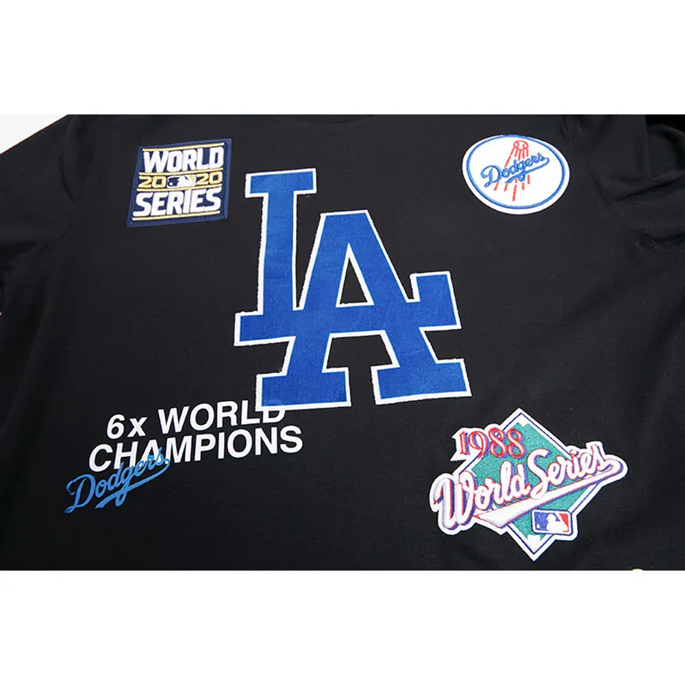 Pro Standard Men's Pro Standard Black Los Angeles Dodgers Championship T- Shirt
